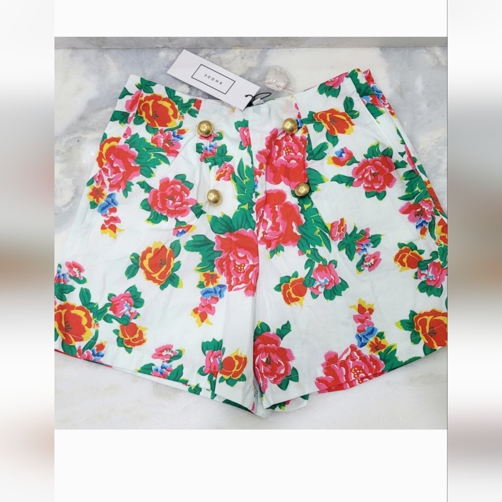 Rhode Shorts. Reese Resort Dazzel Floral Shorts. Small